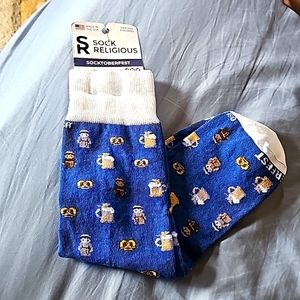 Sock religious "Socktoberfest" mens one size